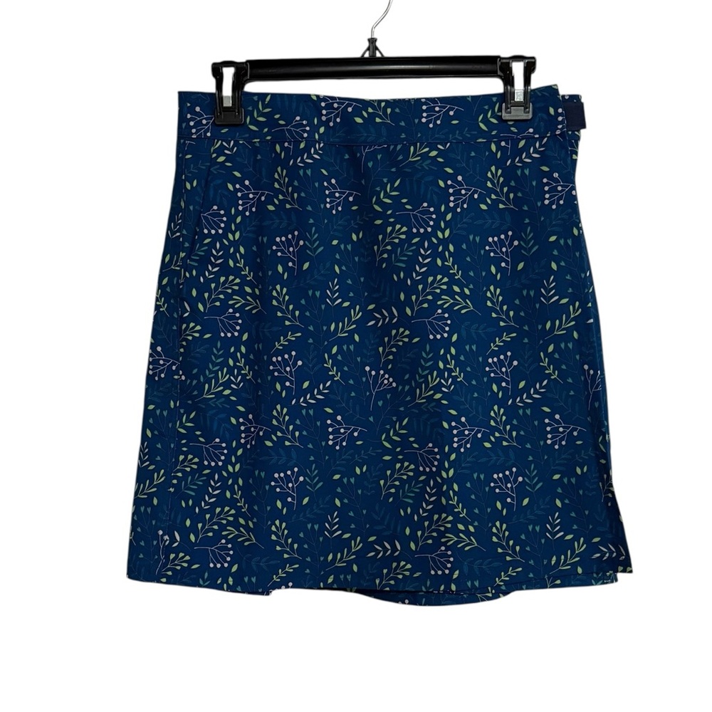 Ripskirt Hawaii Blue Floral Velcro Skirt
